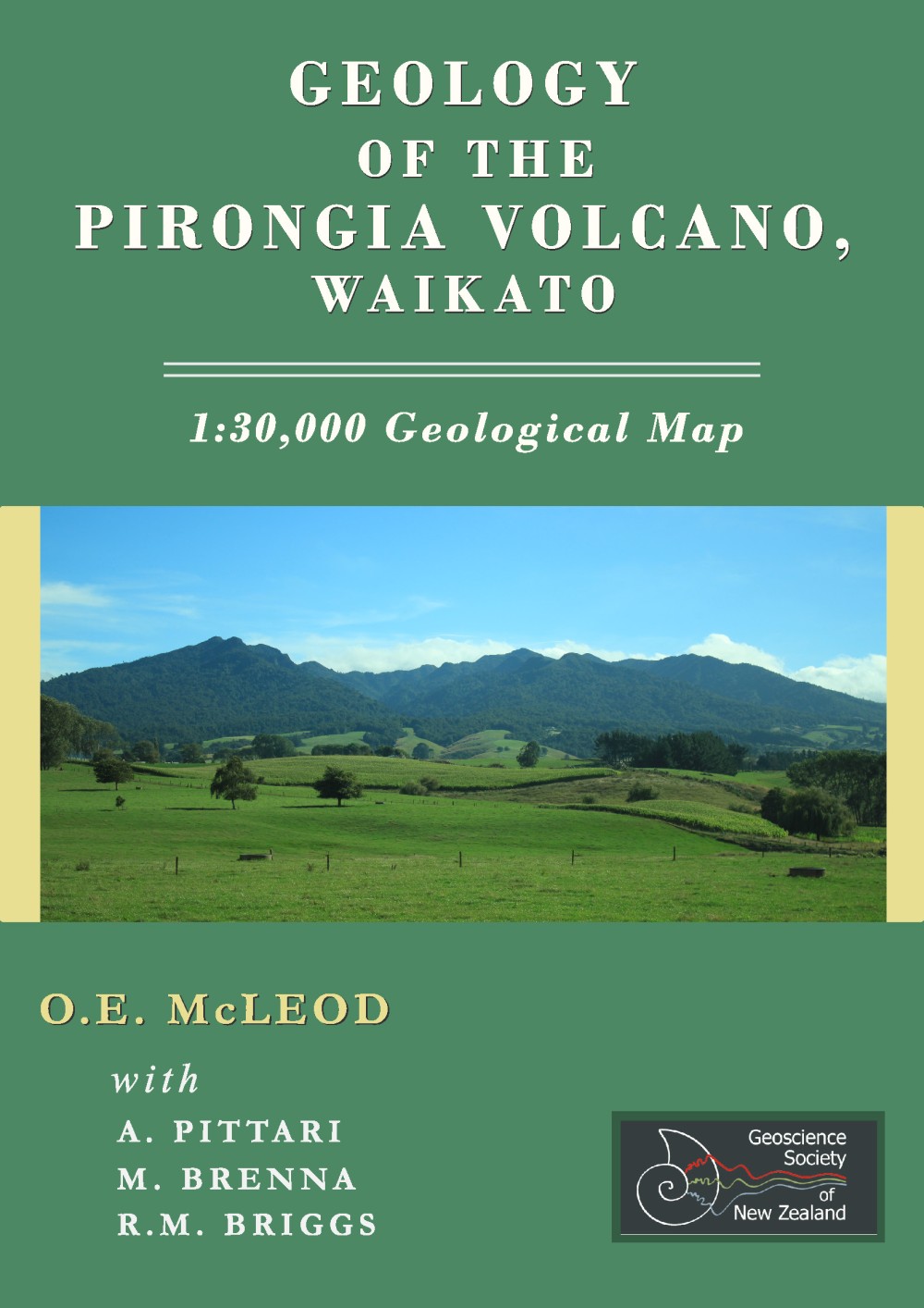 MP156 Pirongia book cover